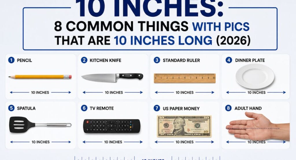 10 Inches: 8 Common Things with Pics That Are 10 Inches Long (2026)