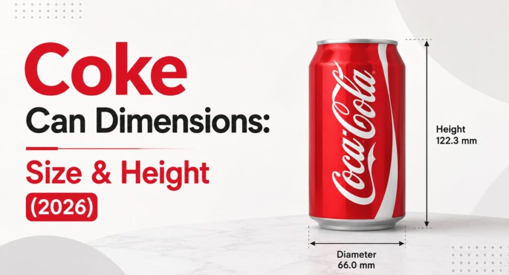 Coke Can Dimensions: Size & Height (2026)