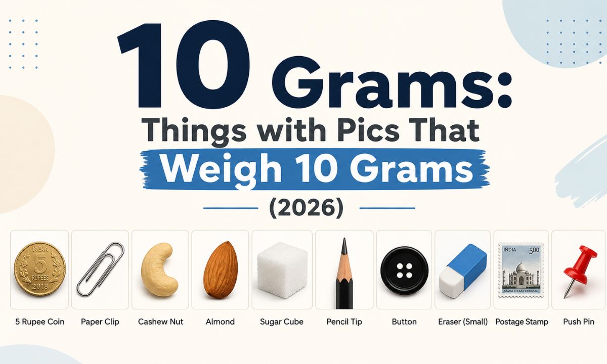 10 Grams: Things with Pics That Weigh 10 Grams (2026)
