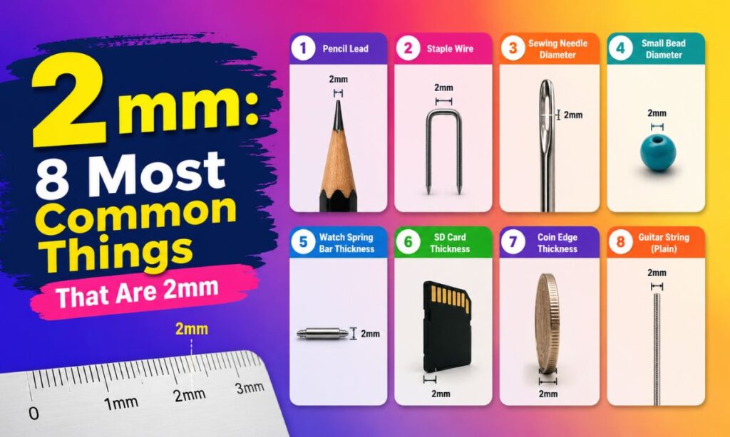 2 mm: 8 Most Common Things That Are 2mm
