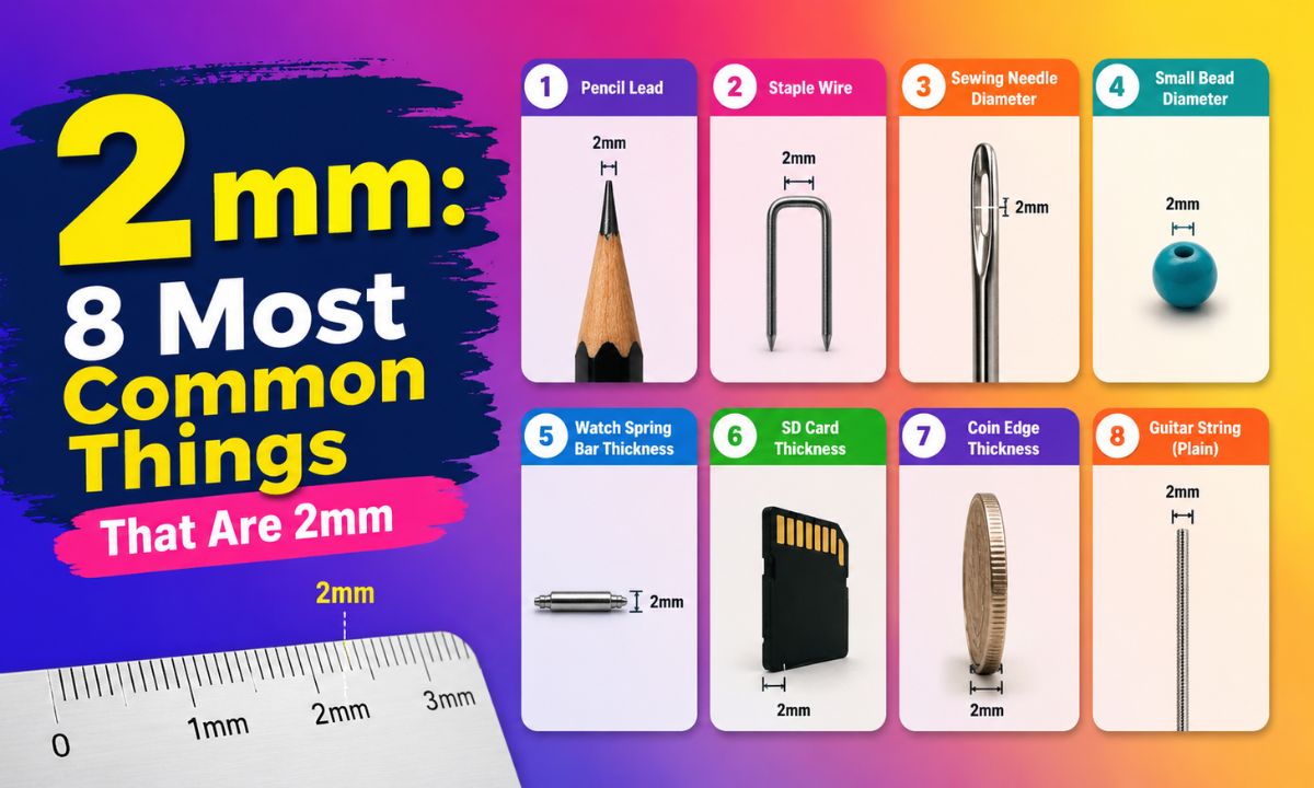 2 mm: 8 Most Common Things That Are 2mm