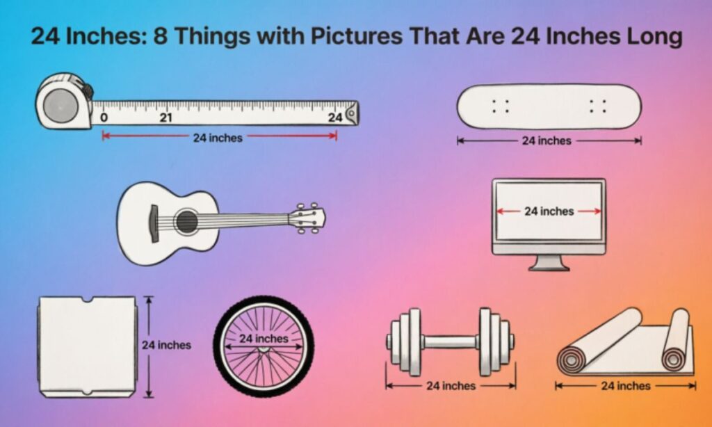 24 Inches: 8 Things with Pictures That Are 24 Inches Long