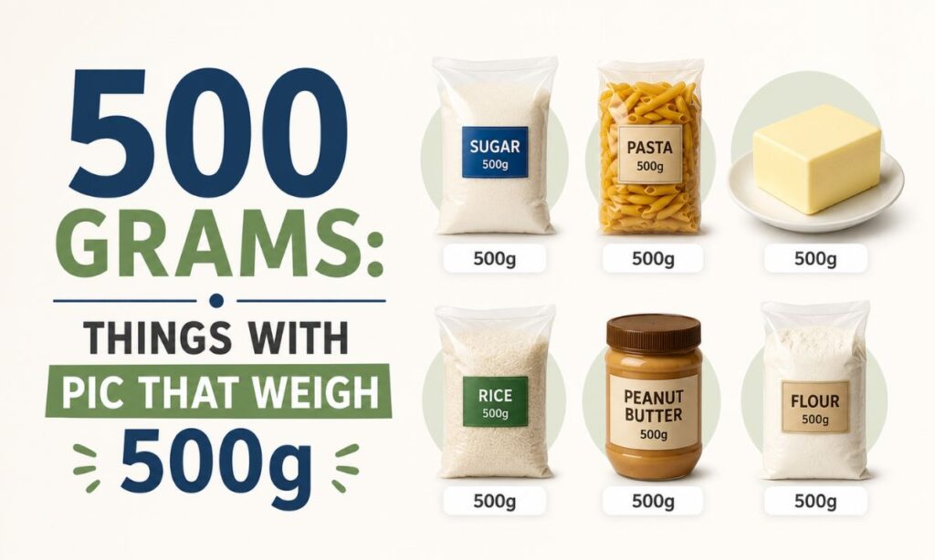 500 Grams: Things with Pic That Weigh 500g