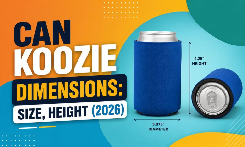 Can Koozie Dimensions: Size, Height (2026)