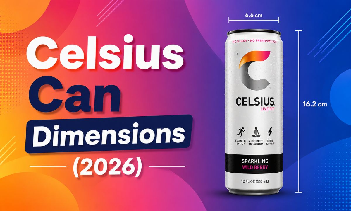 Celsius Can Dimensions (2026)