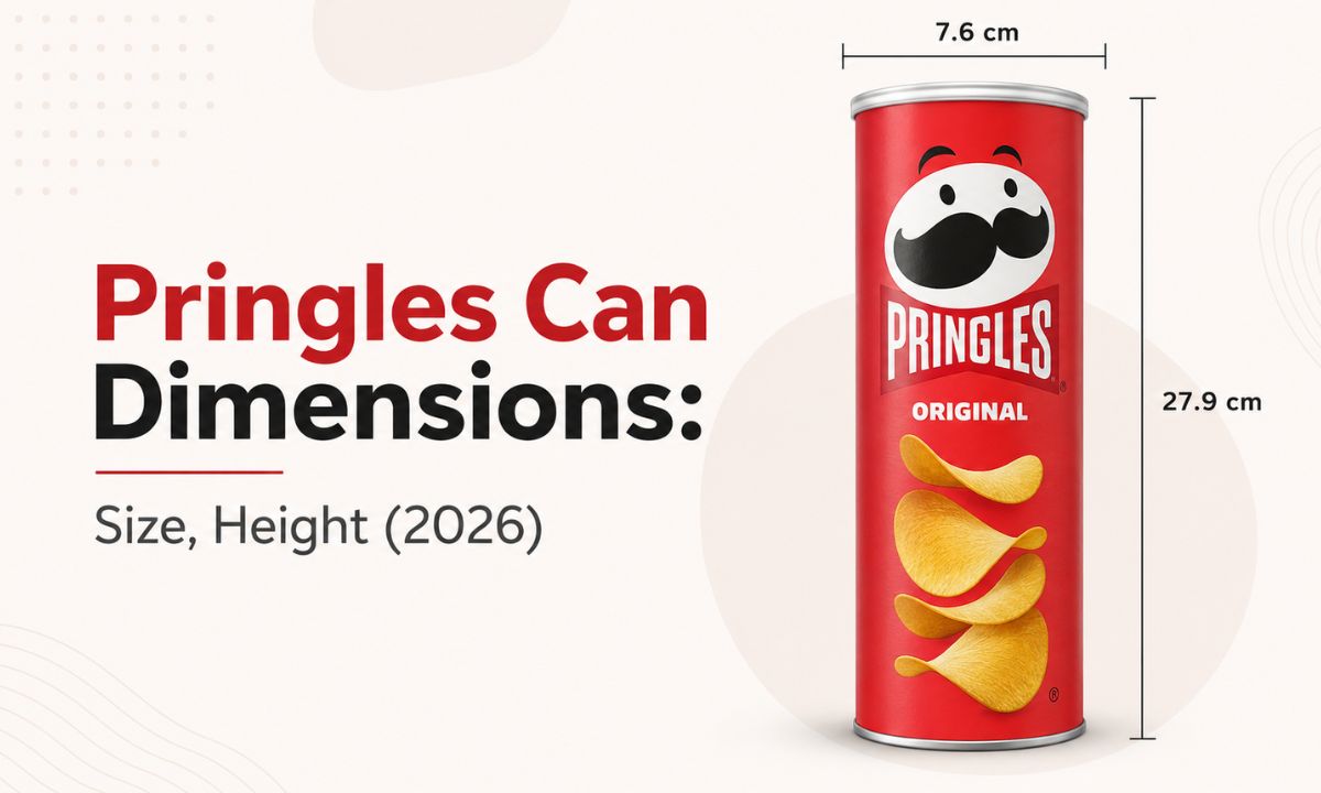 Pringles Can Dimensions: Size, Height (2026)