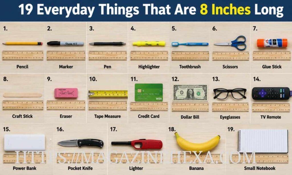 19 Everyday Things That Are 8 Inches Long