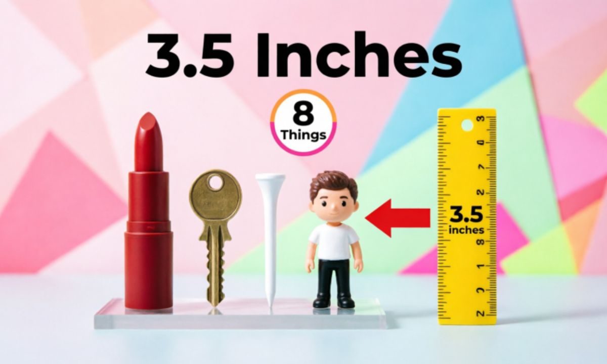 3.5 Inches: 8 Things with Pics That Are 3.5 Inches Long or Tall