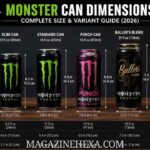 Monster Can Dimensions Complete Size & Variant Guide (2026)