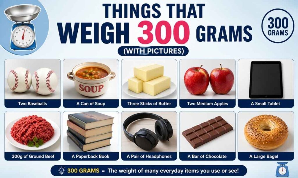 Things That Weigh 300 Grams (With Pictures)