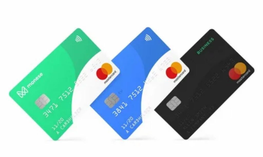 Three Credit Cards Side by Side