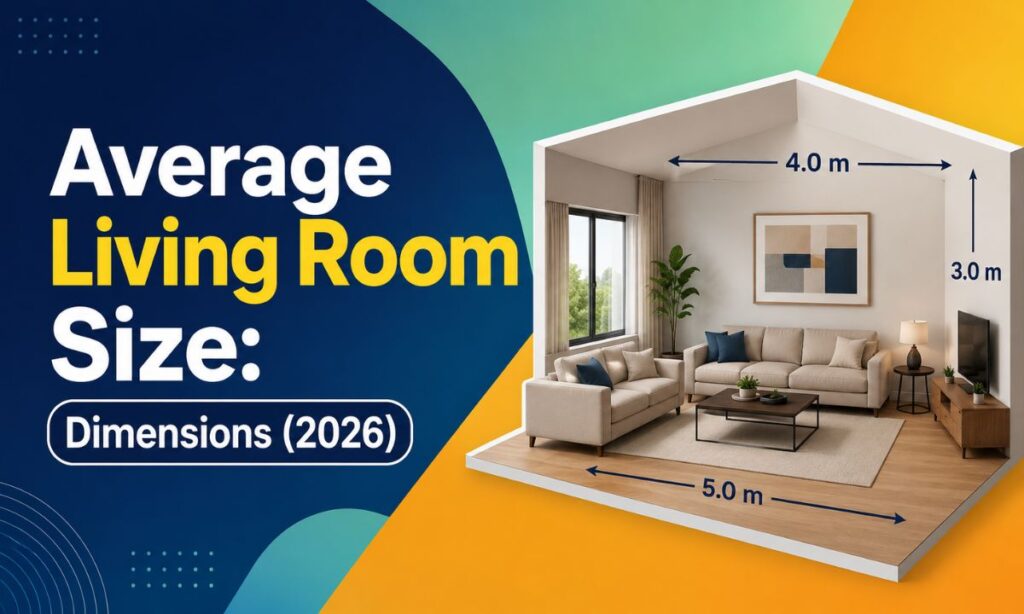 Average Living Room Size: Dimensions (2026)