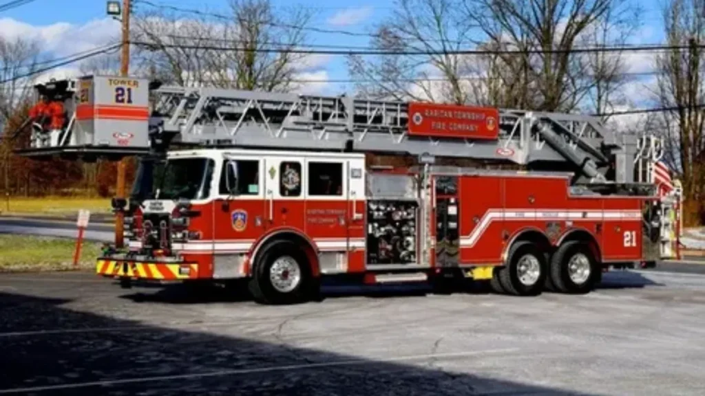 The 100 Feet Aerial Fire Truck Ladder